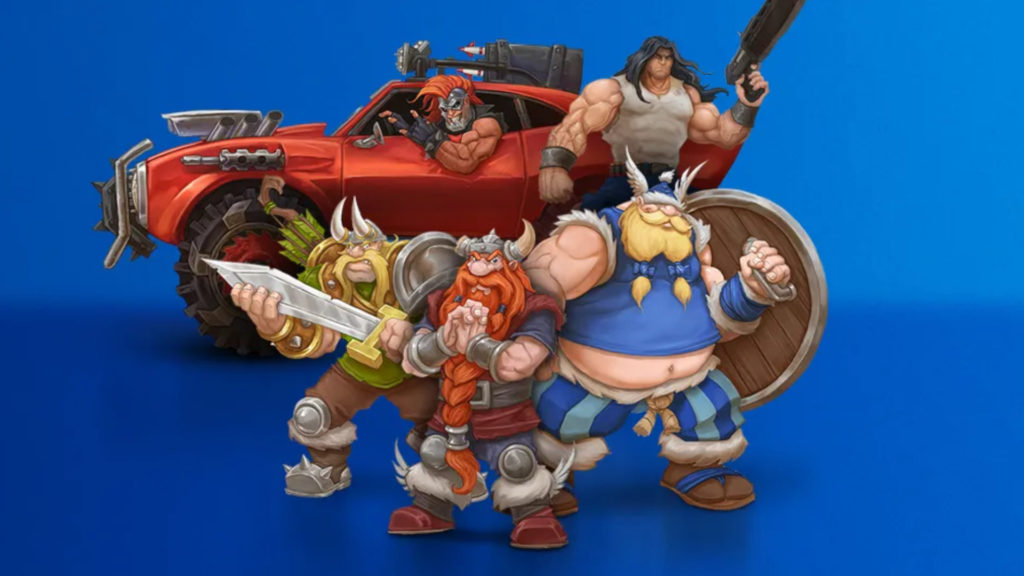 The Blizzard Arcade Collection features The Lost Vikings