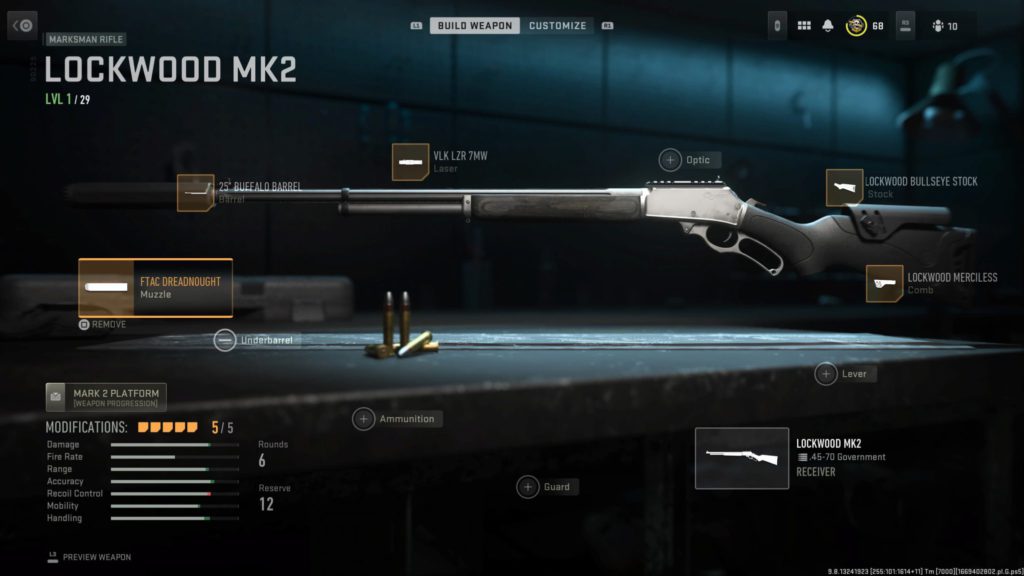 The five attachments for the Lockwood MK2 in MW2 provide buffs to the majority of its attributes.