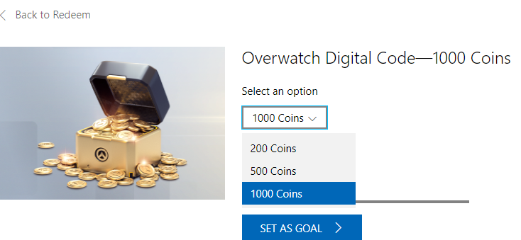 Overwatch Coins exchange rate