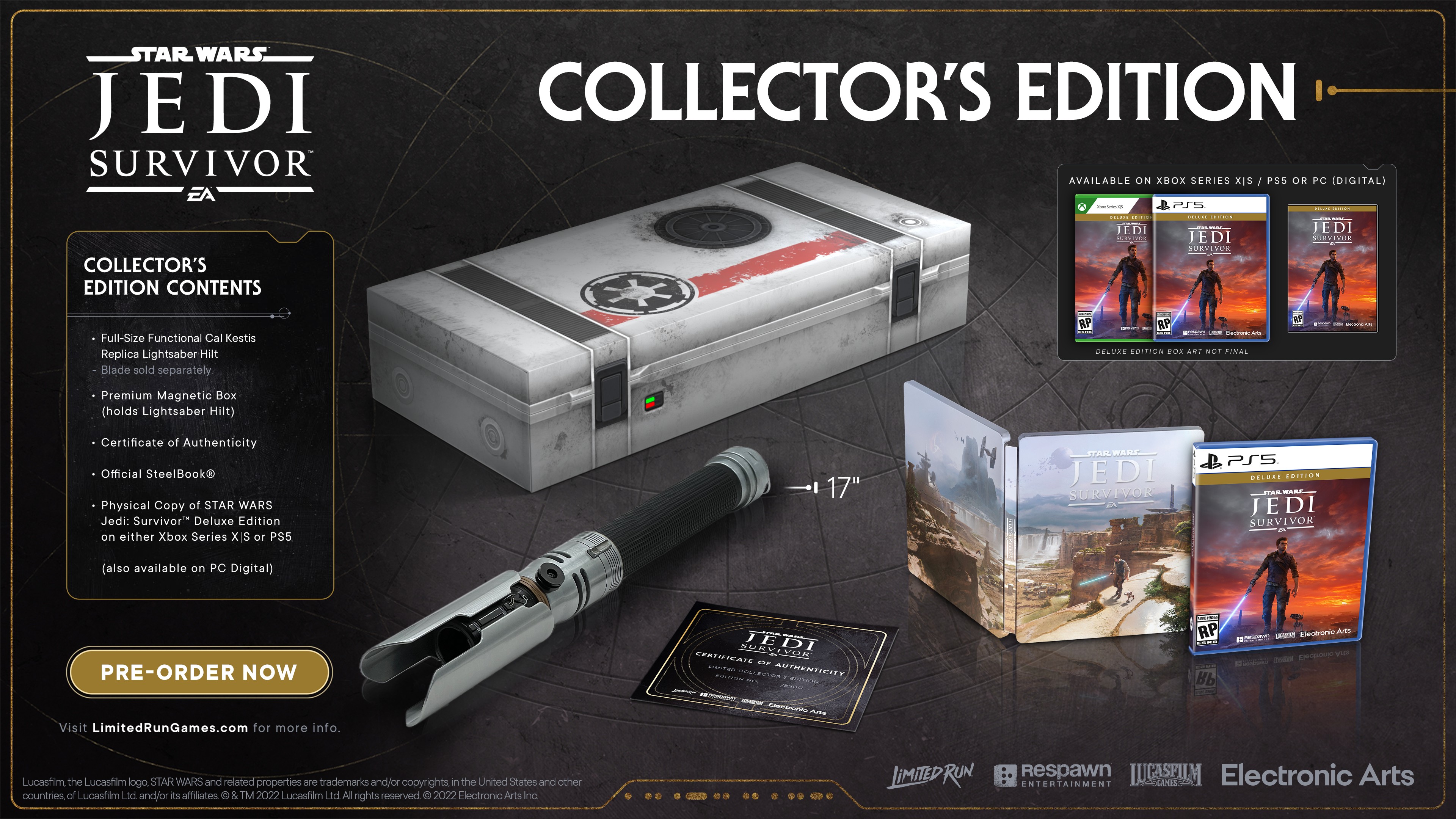 (The Collectors Edition costs 300 Euros, but is already completely sold out in the store.)
