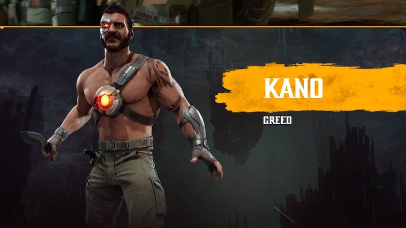 All Mortal Kombat Characters - Kano