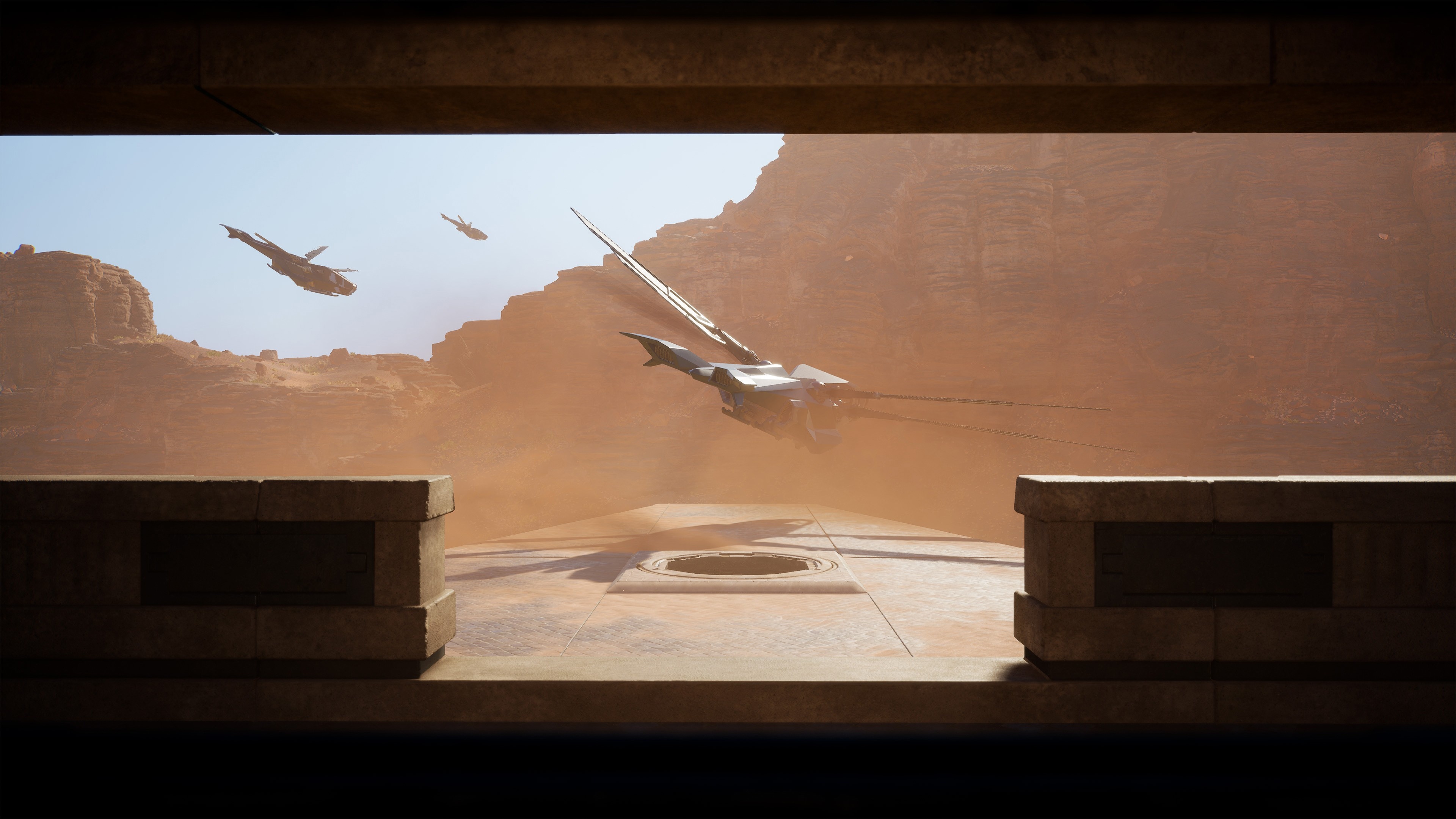 (Flying works, riding doesn''t: The new Dune game doesn''t have all features at release.)