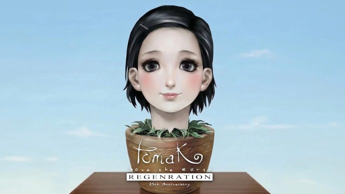 Elevate the Beheaded Skull of the Deity of Affection in a Floral Container within the Playfully Absurd Tomak: Preserve the Planet's Renewal