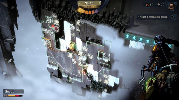 Pride Results in a Stunning Plummet in Ascenders, a Climbing Game Influenced by Darkest Dungeon
