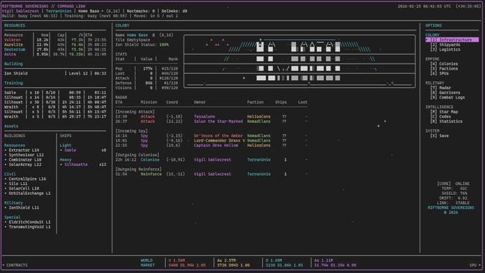"Riftborne: An Epic Strategy Game Vowing 'Months' of Cosmic Planning Without Visuals"