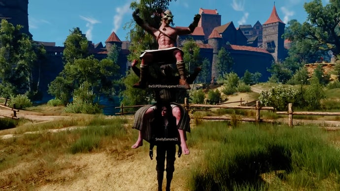 The Witcher 3 Multiplayer Mod Upgrade: Use Your Companions as Mounts