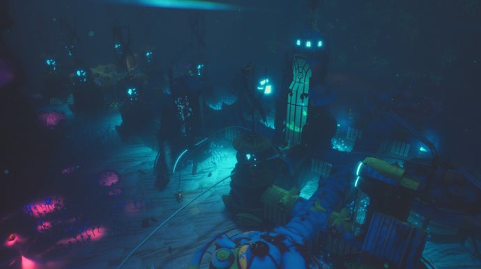 While Anticipating Subnautica 2, Explore a Gloomy Bioshock-Inspired Strategy Game Showcasing Big Daddies on Crustaceans