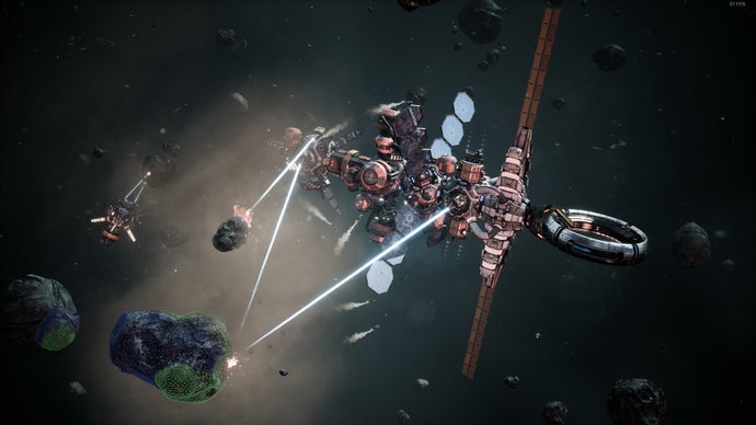A Million Methods to Convey Ore in Starminer: A Real-Time Space Strategy Simulation Featuring Zero-G Physics—Caution: Attracting Aliens May Occur