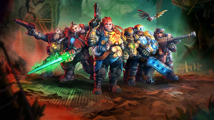 Deep Rock Galactic: Rogue Core, a Roguelike FPS Offshoot, Launches in Early Access with Distinct Threats, Dwarves, and Character.