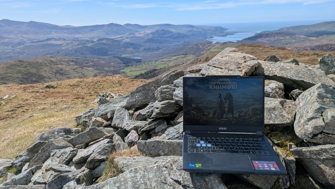 I Transported the MSI Cyborg 14 Gaming Laptop for 105 Miles Across the Welsh Mountains