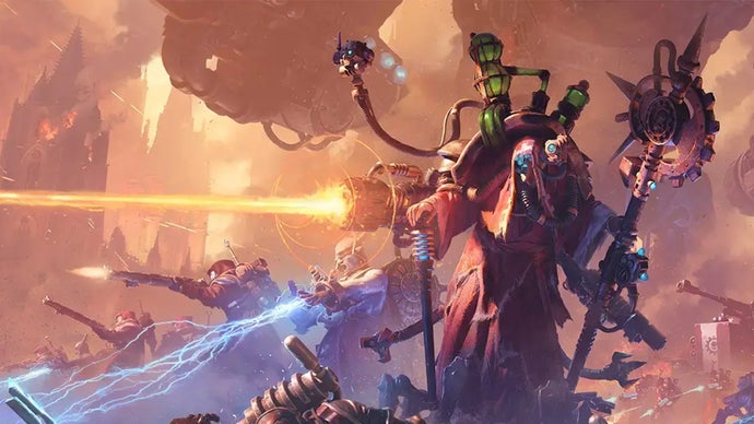 "The Charming Explanation Why Dawn of War 4's Dancing Mech May Not Reactivate"