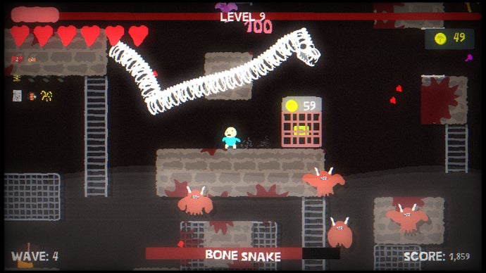 Blood Dungeon's Unruly Design and Platformer-Vampire Blend Excites Me