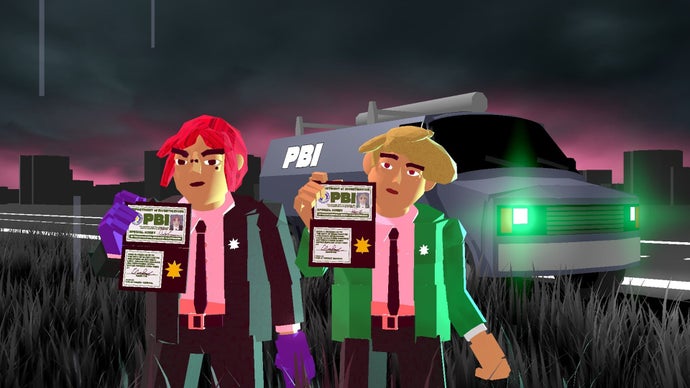 Green Suits: An Unreal Platformer-JRPG Featuring Escher-like Structures and Supernatural Sleuths