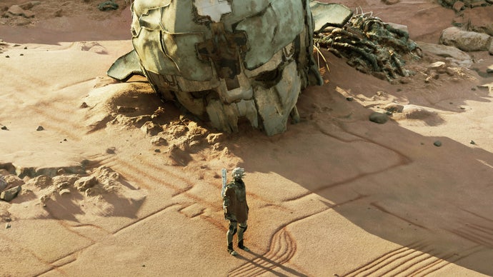"Imposing Strength": Fumito Ueda's Colossal Robot Game Unveils Official Title and, Hold On, Is That a Firearm?