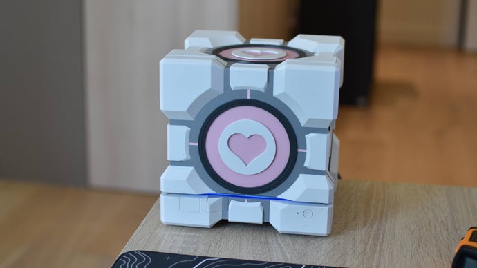 The Companion Cube Case for Steam Machine: Large, Costly, and Rooted in a 19-Year-Old Joke, Yet Remarkably Crafted