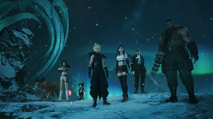 You have the ability to change aspects of Final Fantasy 7 Revelation's narrative, yet the conclusion stays constant.