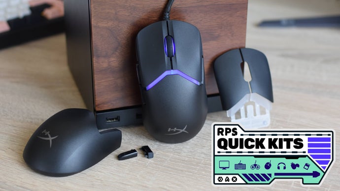 Evaluation of the HyperX Pulsefire Saga Gaming Mouse: Modular Components Capture Affection