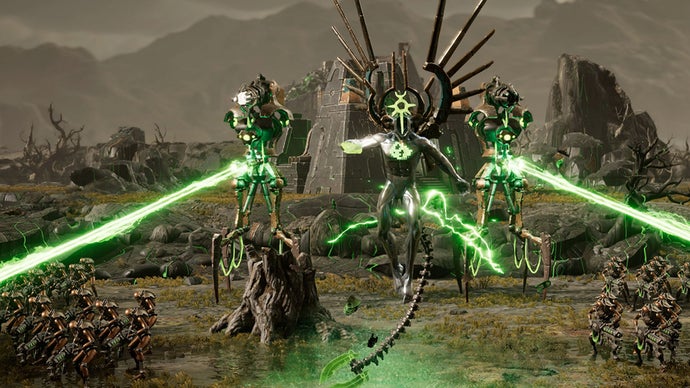 Your Most Potent Necron Unit in Dawn of War 4 is a Conscious Fragment of a Deceased Star Deity, and It Despises You