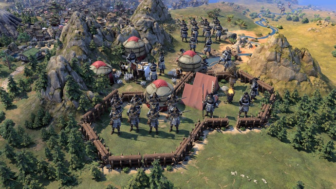 Civilization 7 Update Improves Peace Agreement Negotiation and Leader Interactions, Hints at "Larger Expansions"