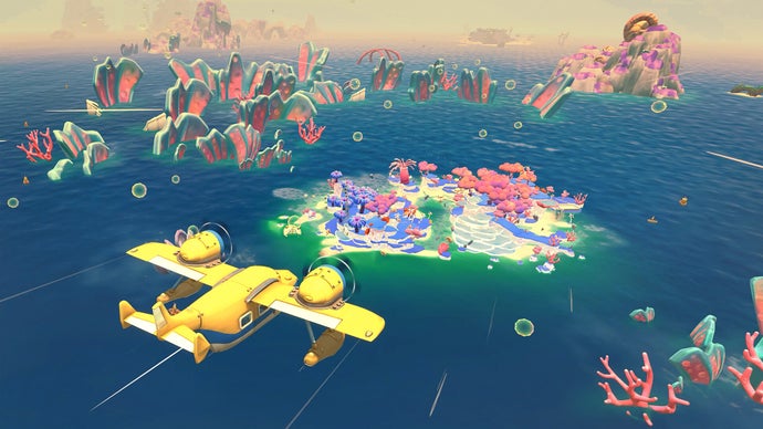 Fly in a Porco Rosso-Inspired Seaplane to Locate Your Missing Uncle and Restore an Archipelago in Lou's Lagoon, Available Now