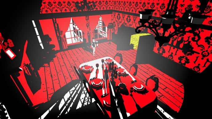 Chromatic Aberration Thrives in NECHROMIA: A High-Contrast Survival Horror Set in a Memory-Designed Castle