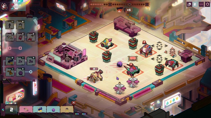 Dog in the Machine Converts The Breach's Domino Tactics into a Mecha Dog Exhibition, Allowing Players to Train Their Canines