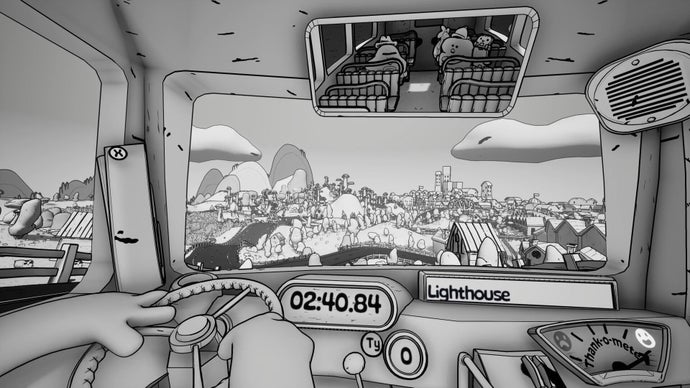 Double Fine's Initial Game Post Xbox Separation: An Eccentric Bus Driving Simulator Centered on Rule-Bending Passengers