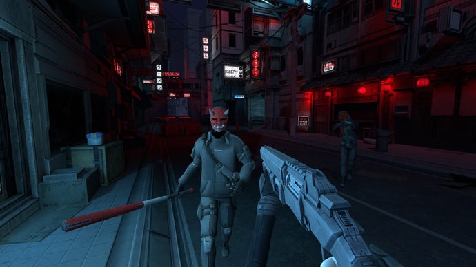 In the absence of a fresh Deus Ex, the indie imsim Tokyo Walled City might fulfill the desire for stealth and password-theft.