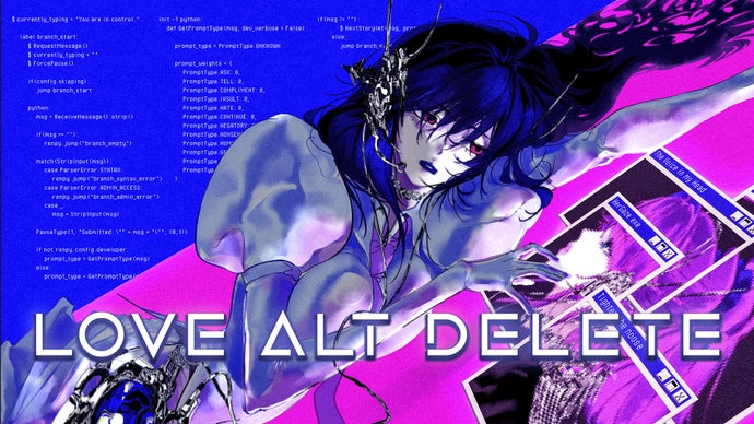 LOVE alt delete: A Y2K Horror Visual Novel Showcasing AI Chatbot Romance Without Generative Technology