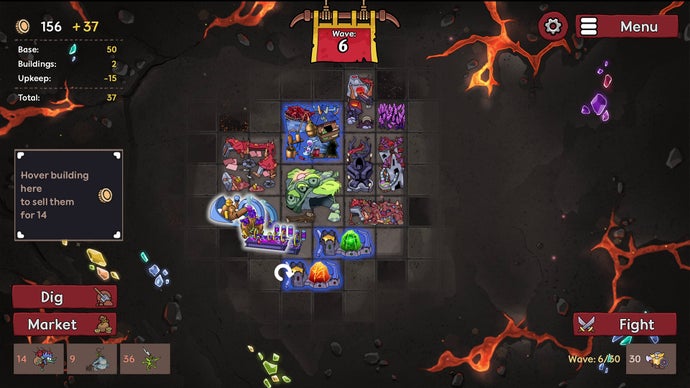 "Packed Lair: A Tetris-Inspired Base Construction Game for Global Conquest, Released Today"