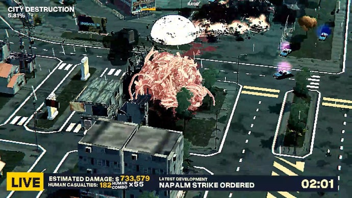 ROLLA: A Colossal, B-Film-Like Katamari Damacy, Debuting This Month