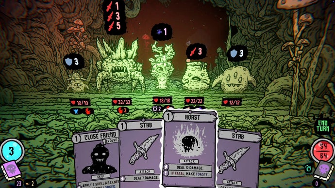 Shroom and Gloom: An Early Access Mycelial Roguelike Double Deckbuilder